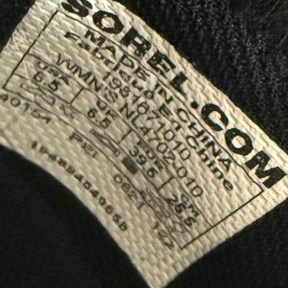Sorel Women's Out N About Slip-On Wedge | Black Suede | NL4702-010 | Womens 8.5 - Picture 6 of 7